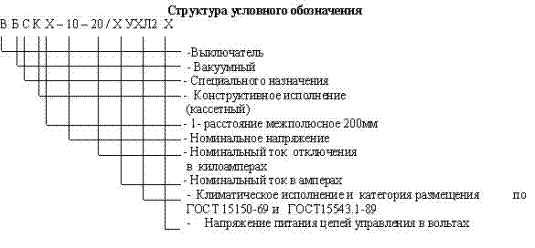 Вакуумный выключатель ВБСК-6-(10)-12,5/1000 УХЛ2, У3